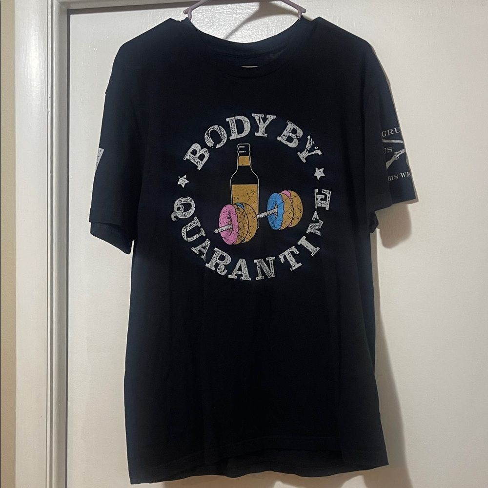 Grunt Style Black body by quarantine, shirt size medium